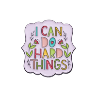 Become the reason to make someone smile today. Healing phrases brooches, personalized and simple badges, metal badges, accessories thumbnail 4