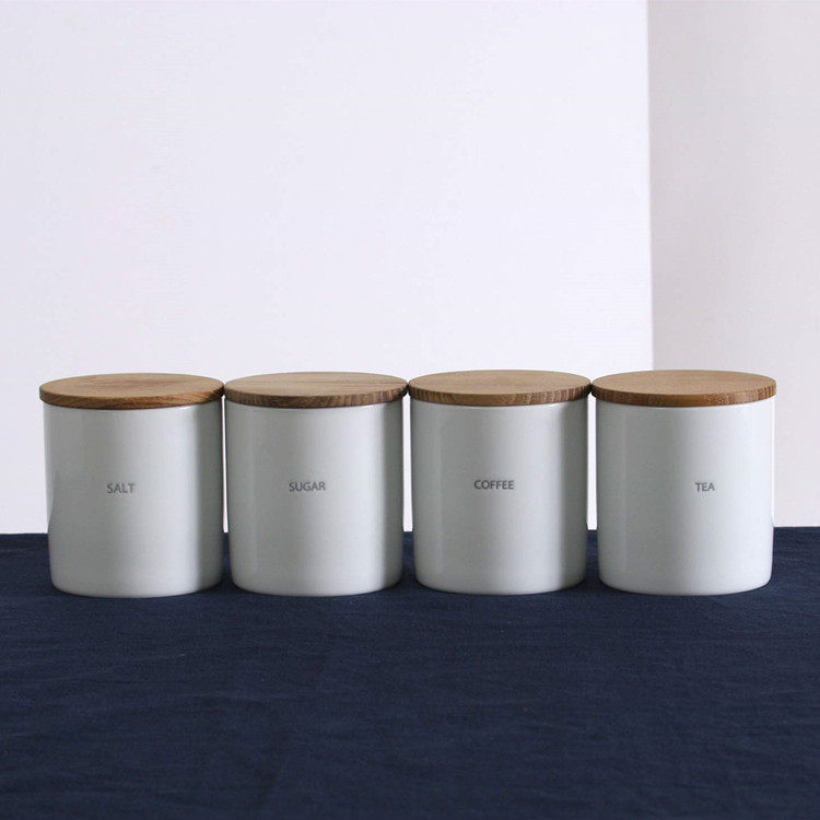 现货日本进口LOLO调味罐盐罐糖罐陶瓷瓶有盖日式餐具厨房环保新款