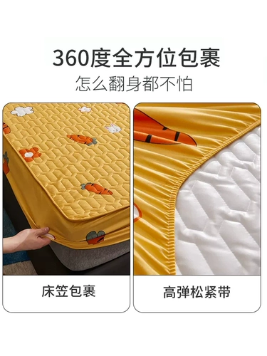 Детская водонепроницаемая кровать, дышащая простыня, пылезащитные стеганые накладки