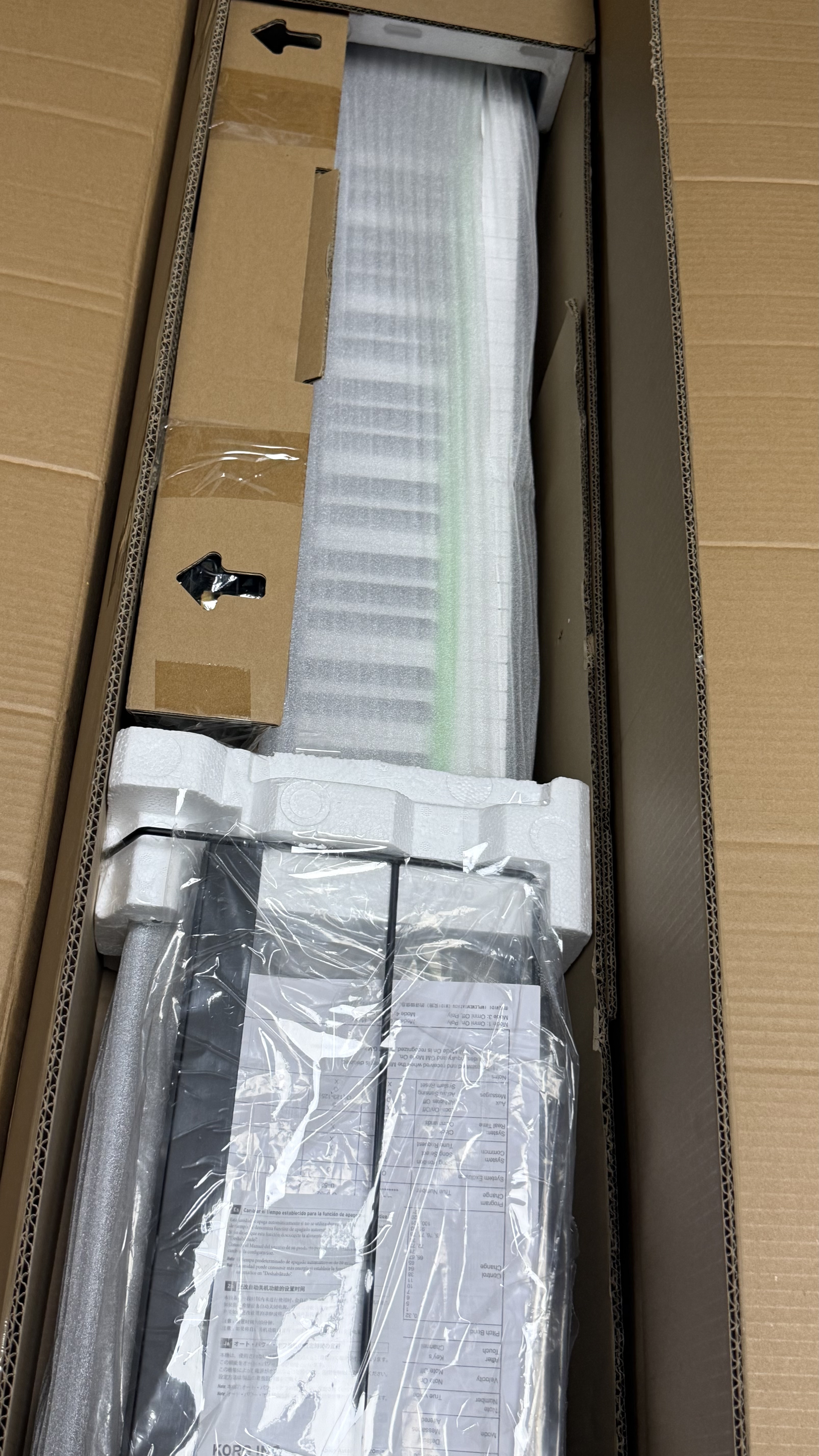 展示准新KORG D1电钢琴midi键盘全配重KORG RH3 88键重锤电钢琴