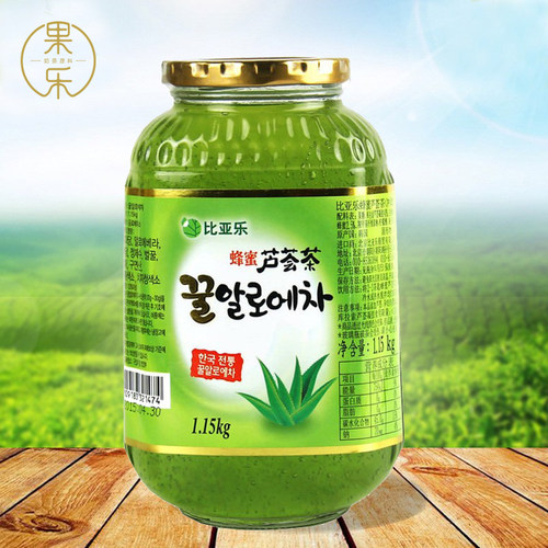 比亚乐韩国进口专用原材料芦荟茶