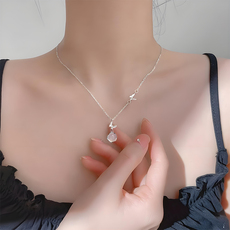 Серебряное ожерелье