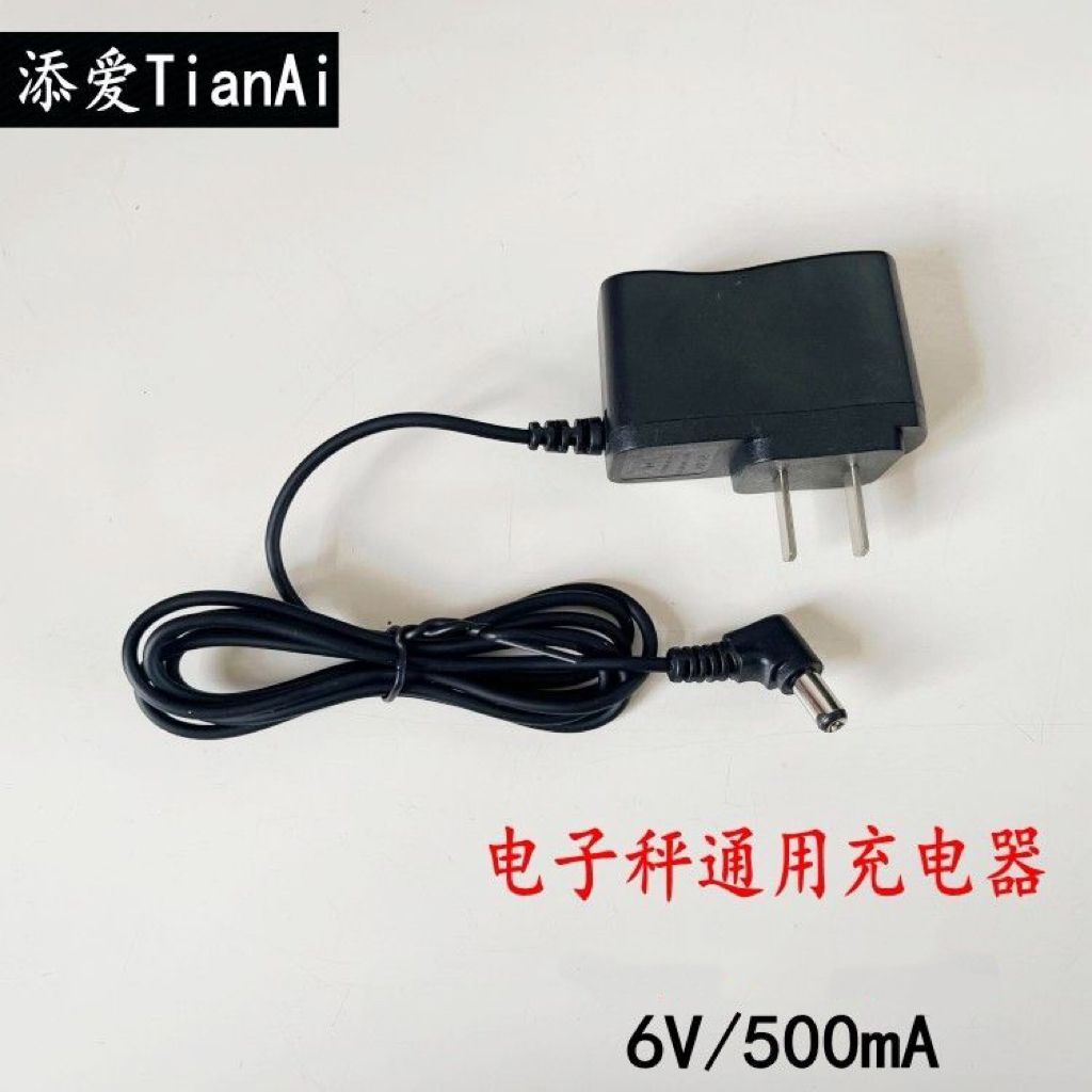 SF-400A厨房秤专用电子秤充电器6V/500mA 计价称适配器变压器图片