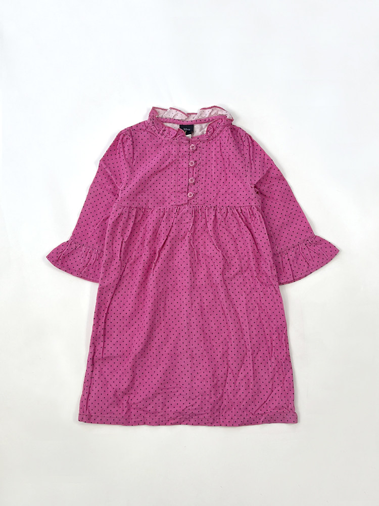 外贸尾货 领口好看 春秋搭搭不错滴 女童宝宝长袖灯芯绒连衣裙子