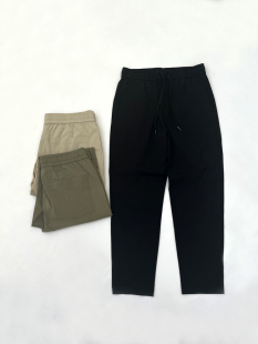 日常休闲 纯色裤 男士 耐磨商务工装 子 女士青年纯棉九分裤 一眼喜欢