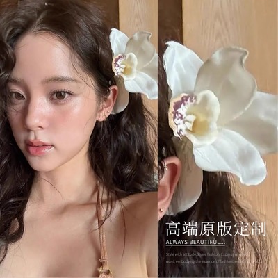 正确版！欧阳娜娜蝴蝶兰花朵抓夹