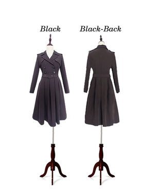 长袖西装连衣裙子女士a字裙显瘦裙子春秋季A字裙打底内搭裙88052