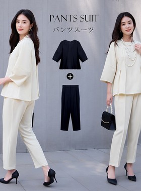 2026新款春季两件套装裤子女士春秋季上衣搭配裤子气质套装88661
