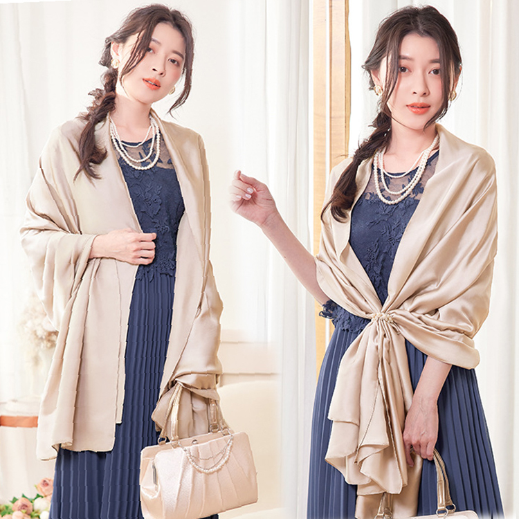 新娘披肩女士婚礼大斗篷结婚披风伴娘围巾年会宴会斗蓬外披88592