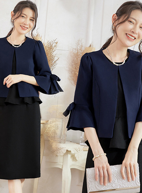 短款小外套2023年新款超短装开衫女装春秋季外搭小西装西服88551