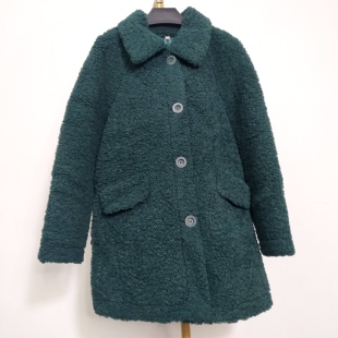 圈圈绒保暖大衣气质外套妈妈款 来此购 y668女士品牌专柜中长时尚