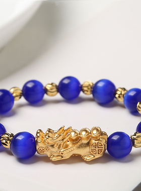 貔貅手链施琦缘玛瑙黑玛瑙首饰品