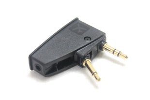 原装BOSE航空插头飞机头转耳机QC3 QC15 QC25 QC35转接头