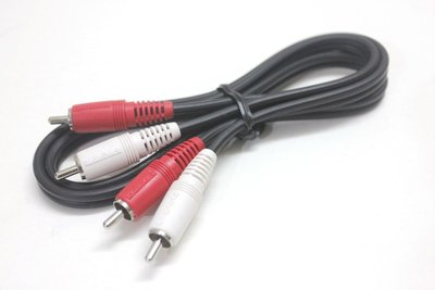 美国RadioShack RCA红白色音频线莲花音频线0.9米