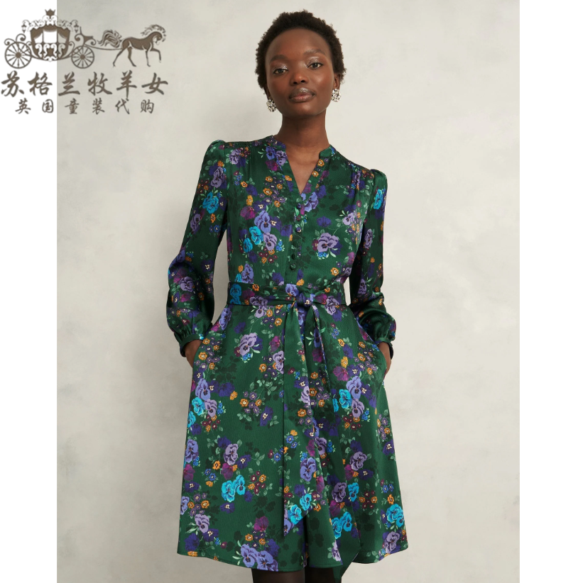 英国代购女装新款连衣裙子