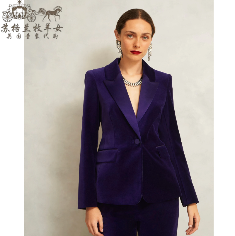 英国代购女装新款长袖夹克外套