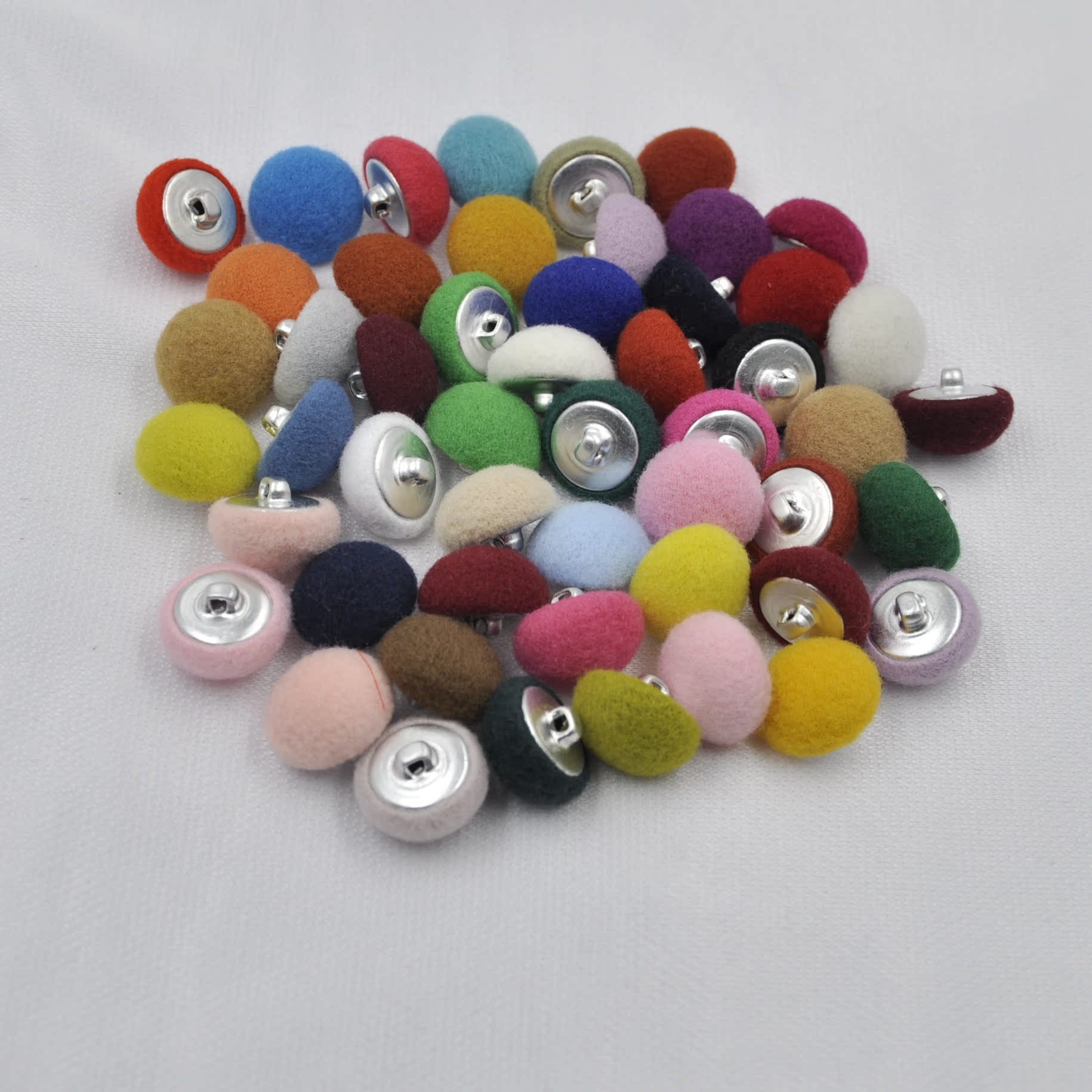 毛呢布包儿童风衣金属底大蘑菇