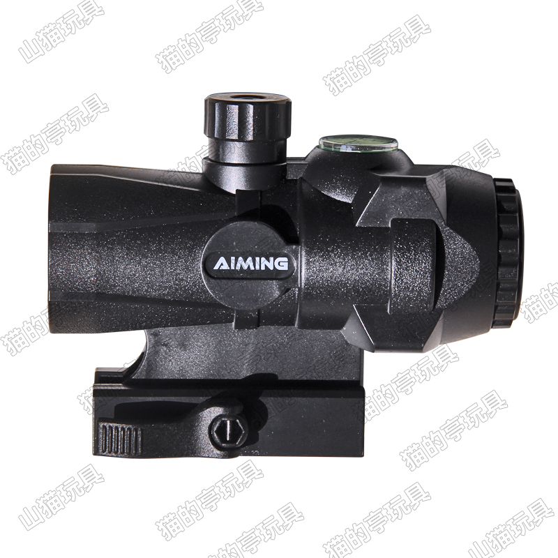 558折叠全息红点侧面瞄准器装饰镜弹弓玩具通用导轨20-22MM配件