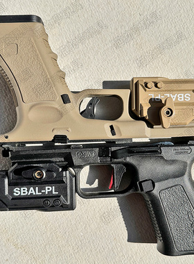 尼龙金伯红外线M17战术手电筒UDL电手18下挂X5玩具枪tp9配件北青