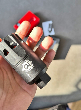 天弓乐辉玩具枪闪光战术火帽发光器软弹mp喷火猪9消音感应火冒arp