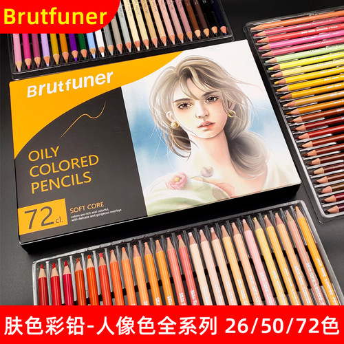 本范儿肤色彩铅人像色绘画专用