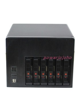 拓普龙6盘位NAS服务器机箱IPFS数据存储支持mini itx主板flex电源