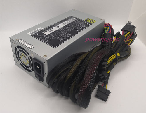 益衡2U600W服务器电源双8PIN金牌