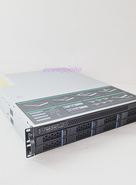 全新拓普龙机架式2U服务器设备8盘位热插拔机箱S256-8短款560MM