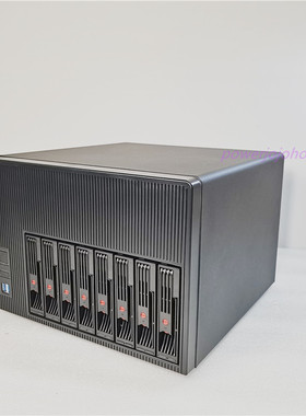 新款拓普龙热插拔8盘位NAS机箱服务器IPFS网络存储matx主板USB3.0