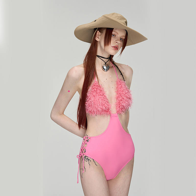 连体泳衣女款夏2024新款