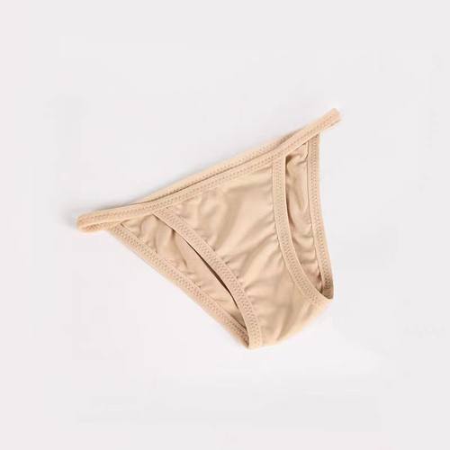 Qin1泳衣 比基尼打底防走光沙滩安全内裤卫生裤三角防透隐形内裤