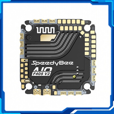 SpeedyBee F405AIOV2 体航模控制器35/40A 8Bit 25.5x25.5 3-6S