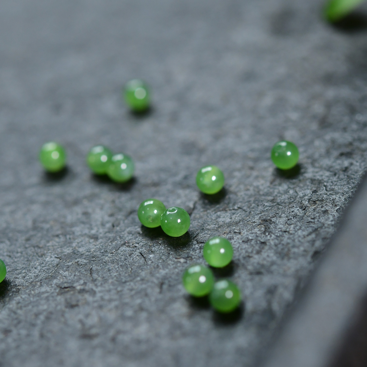 天然和田玉碧玉苹果绿4mm圆珠手串手链男女款玉石珠子散珠单珠,珠宝/钻石/翡翠,其他,淘宝优惠券,粉丝福利购,淘宝优惠卷