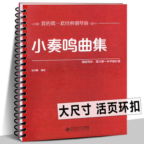 大开本 大音符 环保绿色印刷  活页环扣
