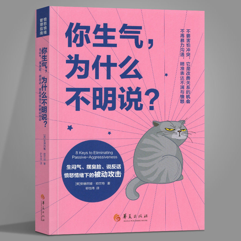 你生气为什么不明说生闷气摆臭脸说反话愤怒情绪下的被动攻击女性书籍