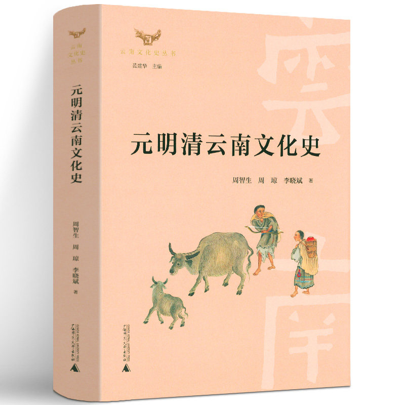 正版现货 元明清云南文化史 周智生,周琼,李晓斌 著 范建华 编 中国