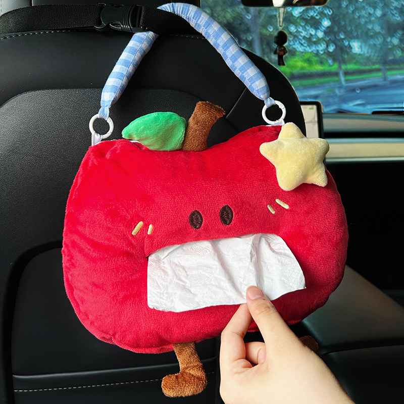 默默爱创意车载纸抽挂袋纸巾盒纸巾袋悬挂式抽纸收纳袋车内装饰品,收纳整理,纸巾盒,淘宝优惠券,粉丝福利购,淘宝优惠卷