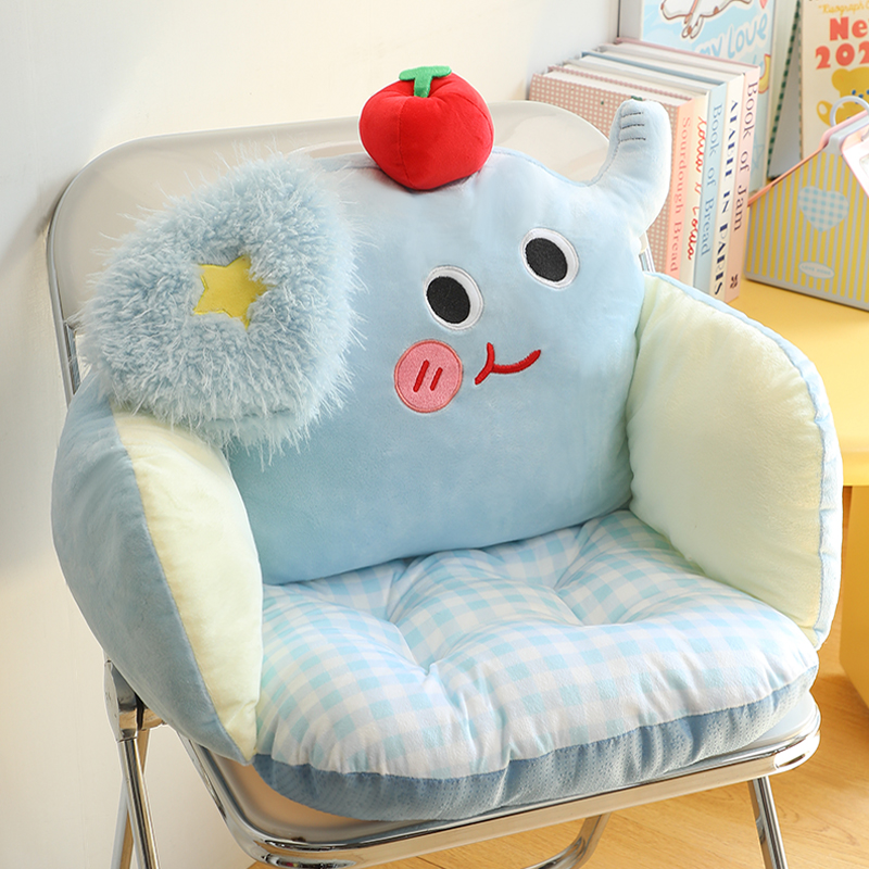 默默爱创意小象坐垫靠背垫