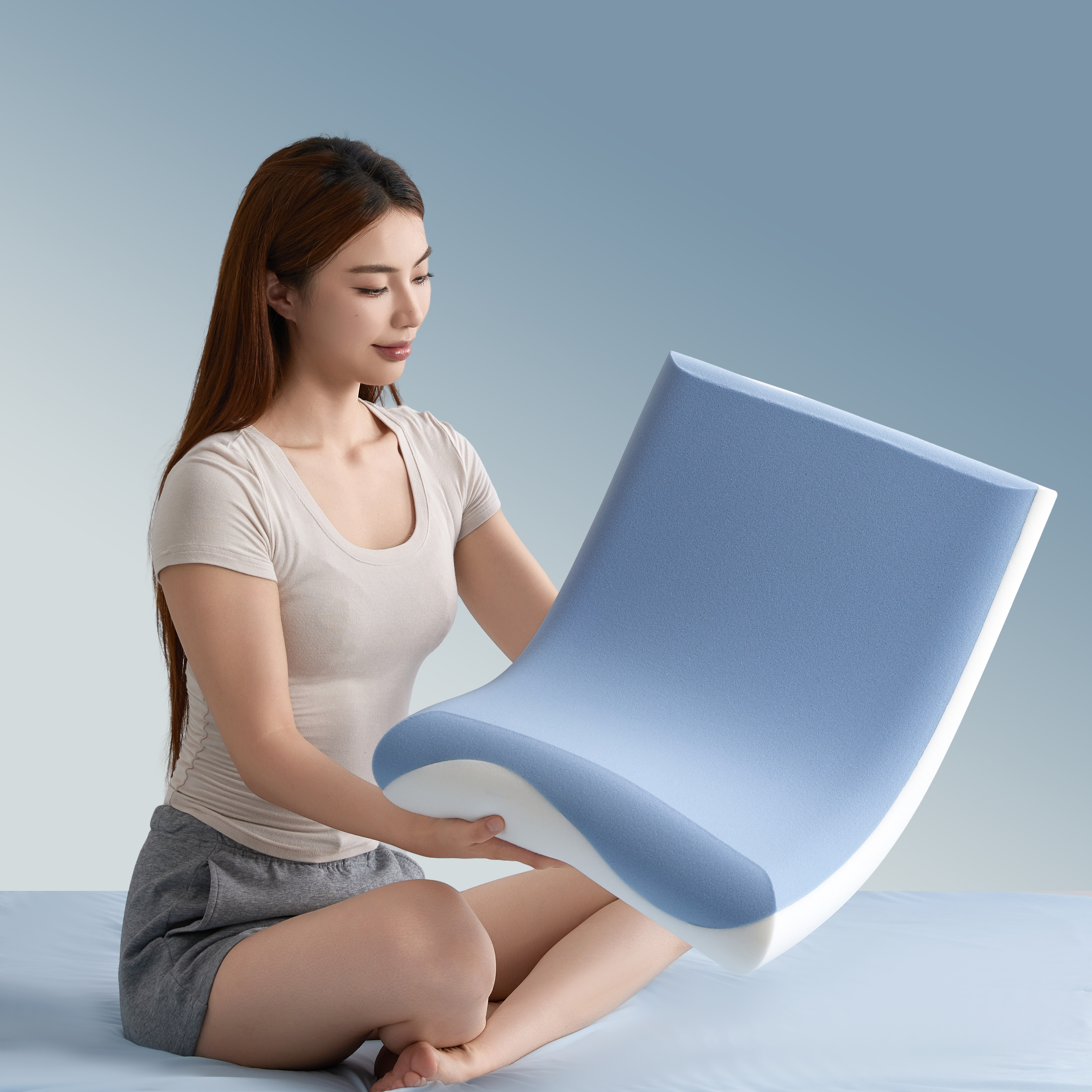 泰雅记忆棉护颈慢回弹助眠枕