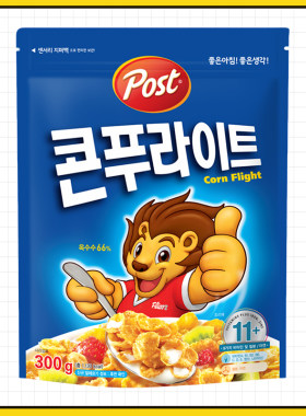 袋装post甜味300g韩国代餐燕麦片