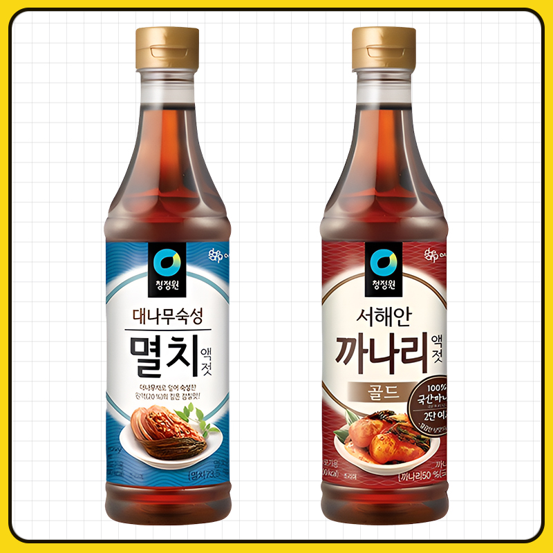 包邮清净园鱼露/玉筋鱼1kg韩国进口泡菜用做辣白菜银鱼海鲜汁