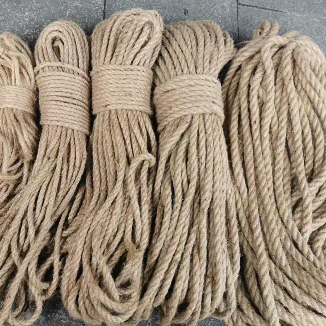 DIY手工绳子粗细黄麻绳