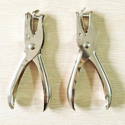 手握式单孔圆孔活页打孔机