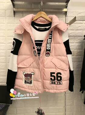 拉拉波波lalabobo正品马夹羽绒服