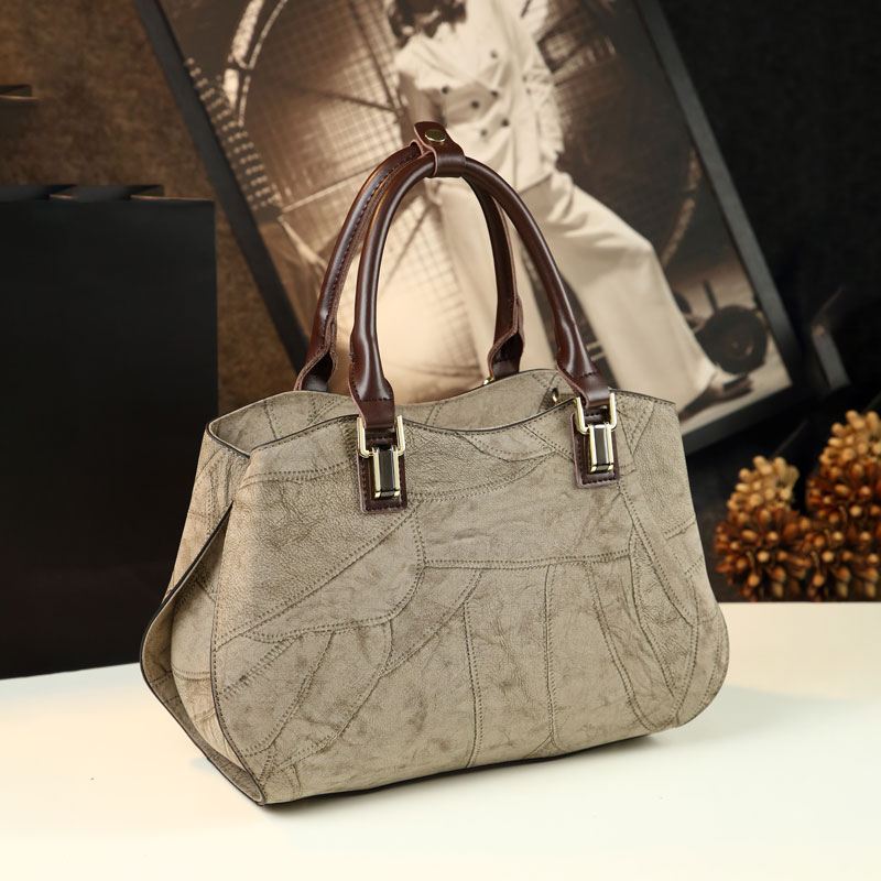 香港风真皮女包2025新款