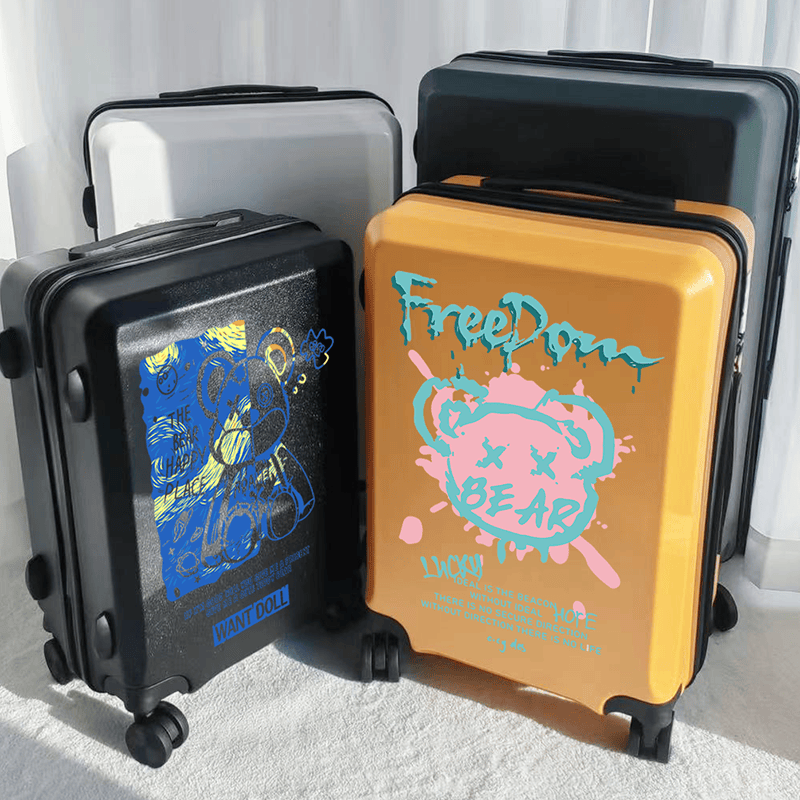 豆啦麦吉儿童拉杆箱暴力