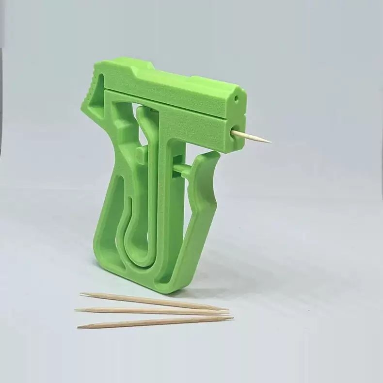 牙签发射器弓驽射箭玩具枪儿童诸葛亮连弩连发迷你解压小游戏学生