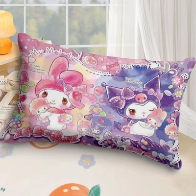 库洛米儿童枕套美乐蒂玉桂狗三丽鸥宝宝学生宿舍用小孩幼儿园纯棉
