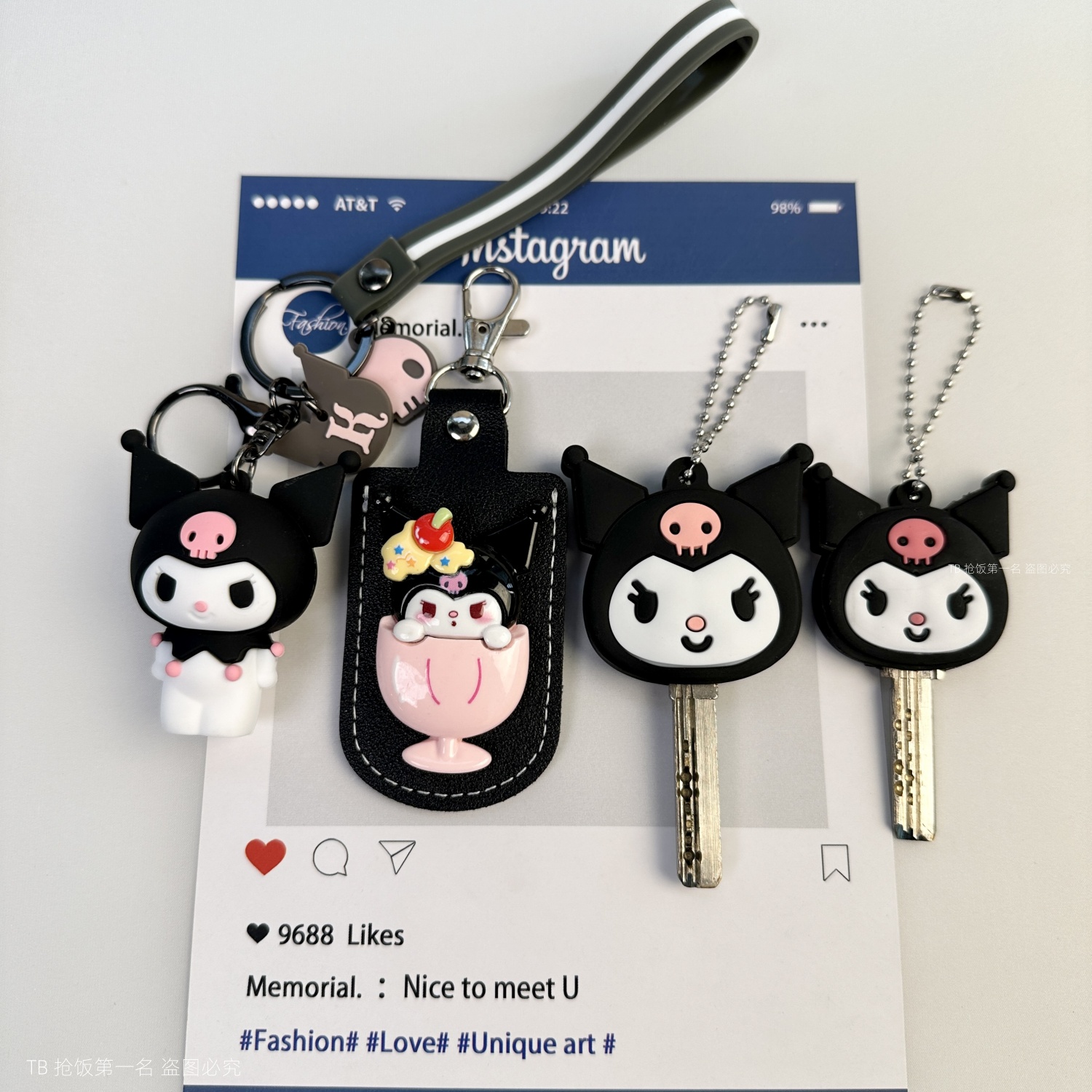 感应保护套水滴电梯奶茶杯库洛米