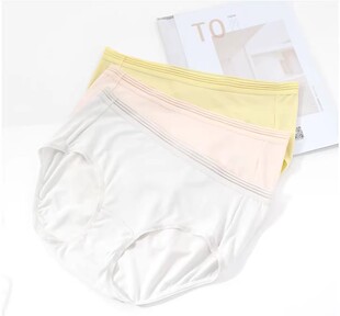 【三条装】安莉芳旗下E-BRA薄款莫代尔内裤女士低腰三角裤KP00020